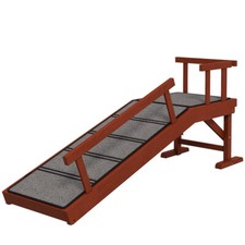 Pet Ramp Three Removable Guardrails Ensure Safety on Ramp and Platforms