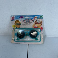 Vintage Colormates Kids Retro FDA Approved Protective Sunglasses for Toddlers