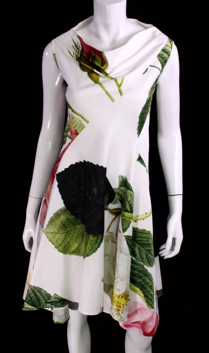 VIVIENNE WESTWOOD ANGLOMANIA Multi Floral Cotton Fit & Flare