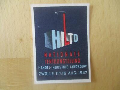 (5628) Reklamemarke - Tentoonstelling Zwolle 1947