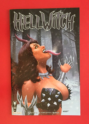 HELLWITCH FORBIDDEN #1 Blizzard (NM) MERHOFF Variant 2023 Lady Death La Muerta