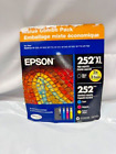 Epson 252Xl Black High Capacity Ink & 252 Standard Tri color Ink Exp 10/26