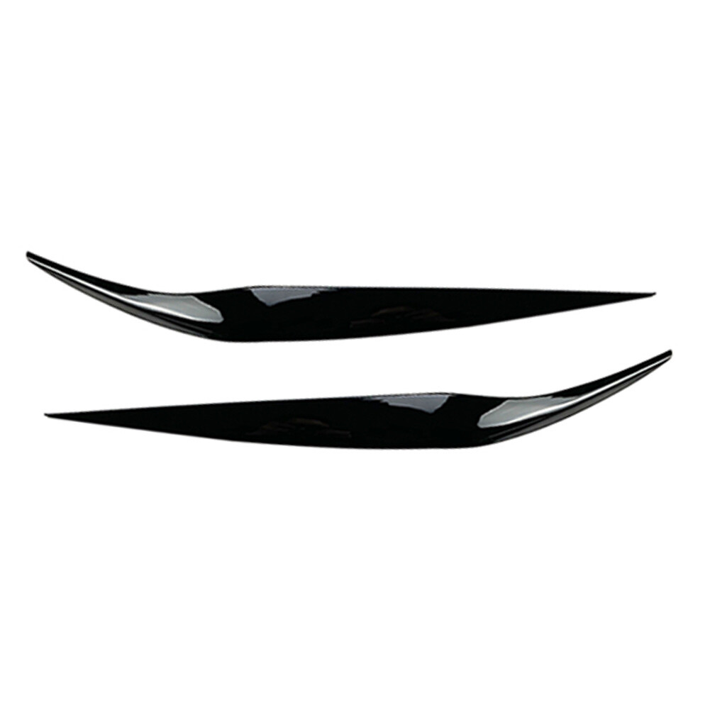 PEKMAR Scheinwerfer Augenlider Für Ford Fiesta MK6.5 2013-2017 - Glänzend Schwarz