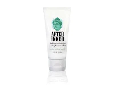 After Inked Tattoo Aftercare Moisturizer Skin Lotion Healing Cream 3oz Pack of 2