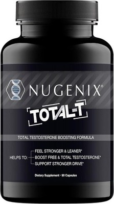 Nugenix Total-T Free And Total Testosterone Booster Supplement 90 Capsules