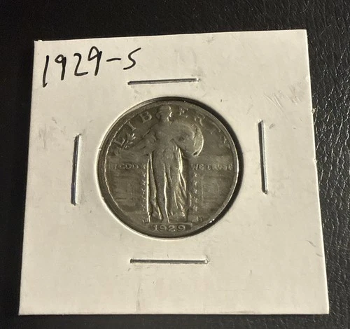 Photo of a 1929-S Walking Liberty Half Dollar from an eBay listing that sold on Jul 22, 2026