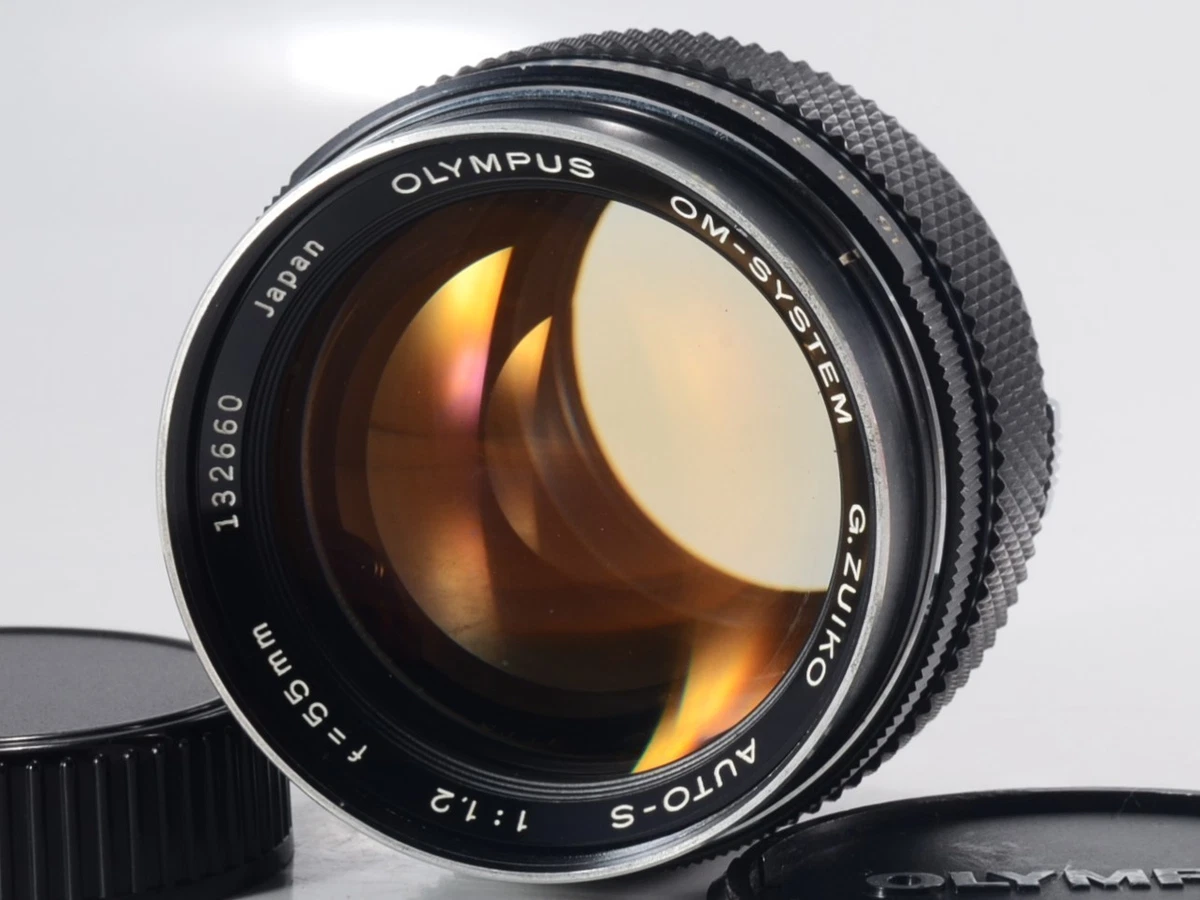F/1.2 Camera Lenses Olympus 55mm Focal for sale - eBay