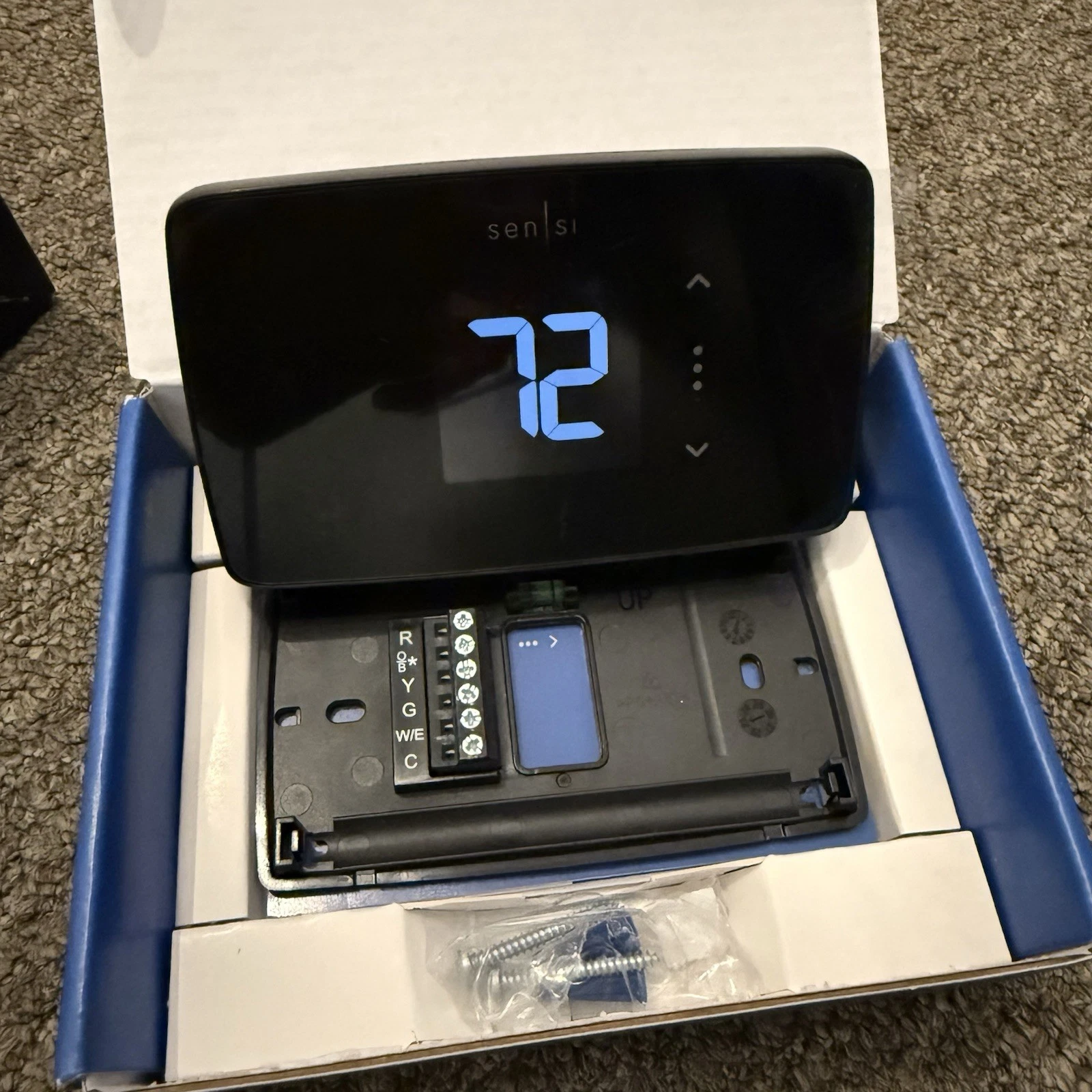 Sensi Lite Touch Smart Programmable Thermostat (ST25) - Alexa, Google, HomeKit