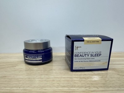 It Confidence In Your Beauty Sleep  Skin-Transforming Pillow Cream 2 fl oz New