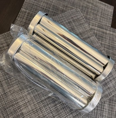 Lot of 2 Pampered Chef Flower & Heart Bread Tubes Baker #1550 & #1560 Bake