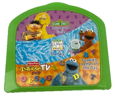 ⭐️ 2004 Fisher Price Interact TV DVD Game - Sesame Street Elmo