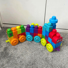 Mega Bloks Alphabet Train Set