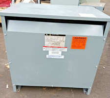 Square D 75 Kva Transformer 480 ▲HV 208y/120 Lv wye 75T3H #1