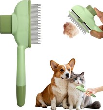 Cat Hair Brush  Dog Brush, Deshedding Brush for Long or Short Haired Pets