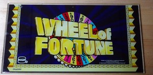 IGT Wheel of Fortune Slot Machine Belly Glass