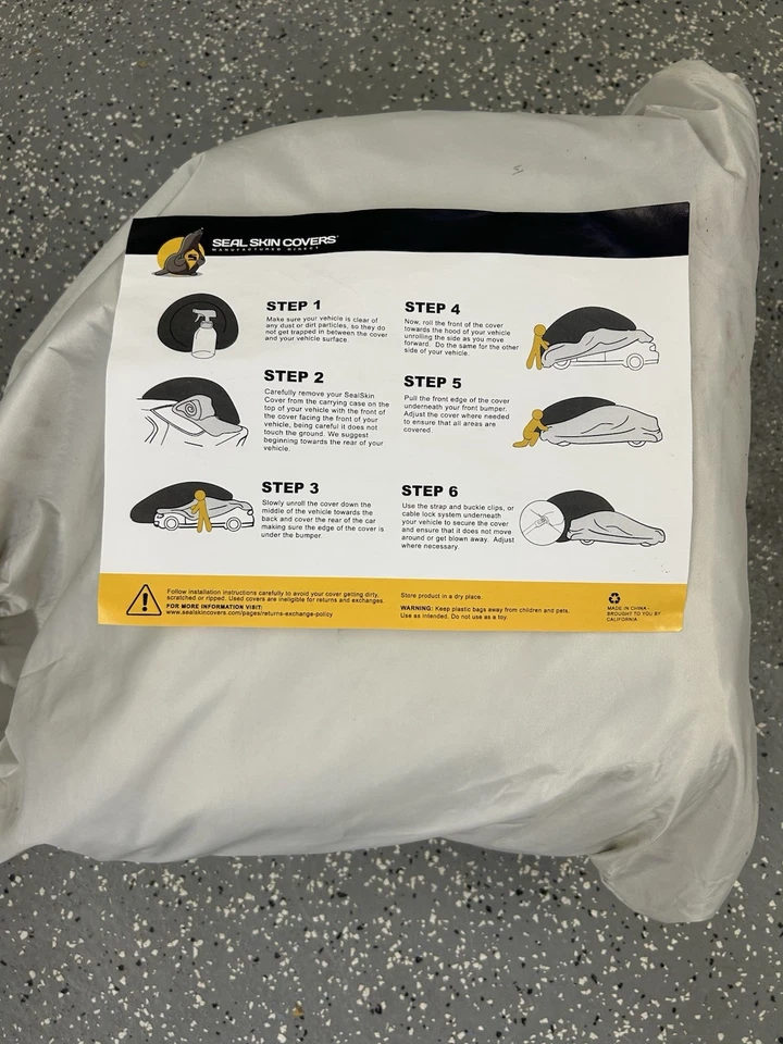 Чехол для автомобиля Seal Skin Supreme | Подходит для 2-дверного купе Ford Galaxie 1967 года - Изображение 3 из 4