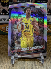 2025 Panini WNBA Prizm Silver Prizm #60 Tamika Catchings Indiana Fever