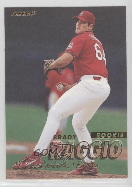 1997 Fleer Rookie Brady Raggio #584 Rookie RC 0kb5