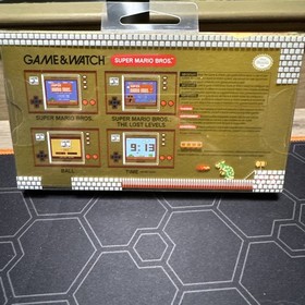 Nintendo Game and Watch Super Mario Bros Color Screen Handheld Video Game New