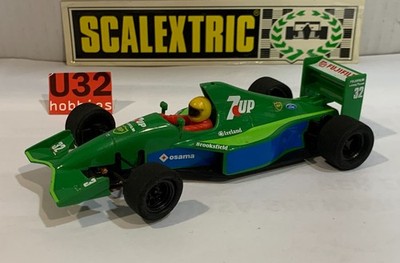 Slot Car Scx scalextric exin C-8349 Jordan 191 #32 F1 1991 7UP Michel Schumacher