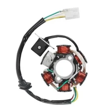  ATV Quad Go Kart Magneto Stator 6 Coils 5 ATV Magneto Stator with Female Plug