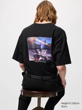 NWT Uniqlo Chainsaw Man T-shirt Black US Men Sizes XS, S, M, L, XL Pochita