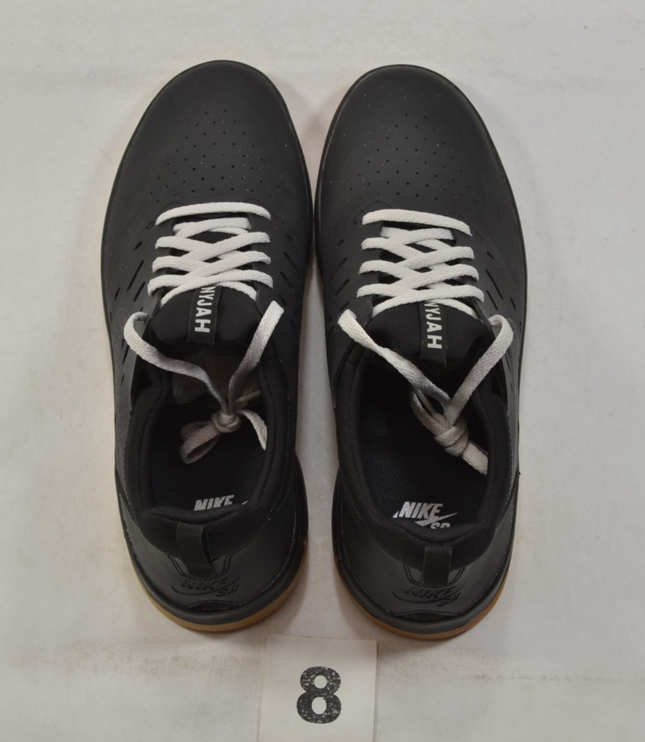 Size 8.5 - Nike SB Nyjah Black - AA4272-002 for sale online | eBay