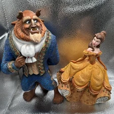 Disney Showcase. Enesco. Beauty And The Beast Pair. Showcase Collection. Belle 