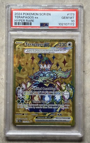 Terapagos ex graded PSA 10 for sale on eBay