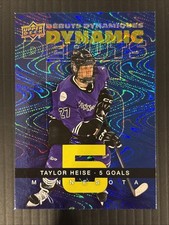 2024-25 UD Tim Hortons Dynamic Debuts Taylor Heise