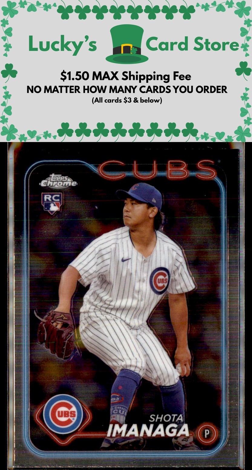 2024 Topps Chrome #121 Shota Imanaga Rookie