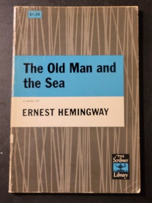 The Old Man and the Sea by Ernest Hemingway Scribner Library Paperback 1952