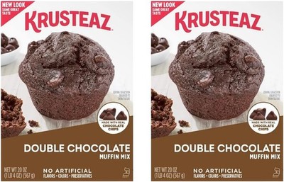Muffin Mix, Double Chocolate Muffin Mix, Made with Real Chocolate