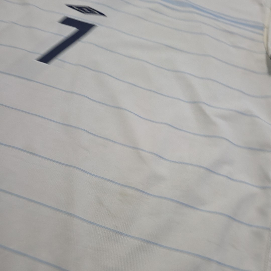 2004 Umbro England Home Soccer Jersey David Beckham Men XL Double
