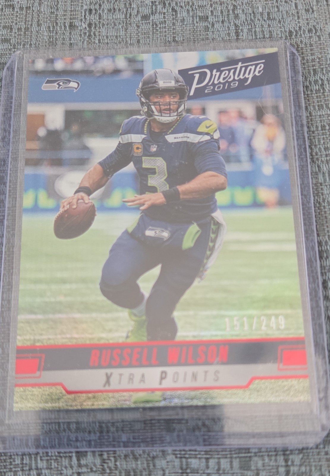 2019 Panini Prestige - Russell Wilson #188 Xtra Points Red /249