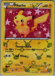 Pikachu RC7/RC25 Legendary Treasures: Radiant Collection Holo
