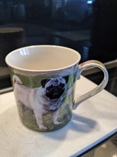 Beautiful PUG Dog Mug The Leonardo Collection Fine China