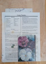 Bob Ross Presents The Joy Of Painting Flowers Large Pansies Painting Kit Opened