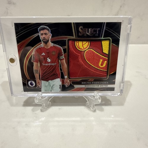 Panini Select 2024-2025 Premier League Bruno Fernandes 1/1 Jumbo Patch