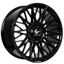 22x9 Lexani Wheels Newport-xl Full Gloss Black Rims 4pcs 22x9 Lexani Wheels Newport-xl Full Gloss Black Rims 4pcs