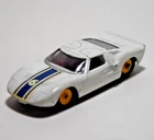 MATCHBOX FORD GT 6 No 41 VINTAGE 1965 TO 1969 TOY CAR LESNEY ENGLAND BLUE STRIPE