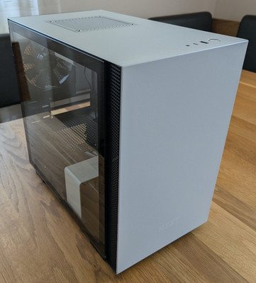 NZXT H210 Mini-ITX PC-Gehäuse MiniTower USB 3.0 Weiß