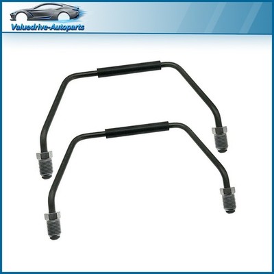 2X Front 6-Piston Modified Brake Caliper Line Oil Return Pipe For Brembo 18Z 17Z