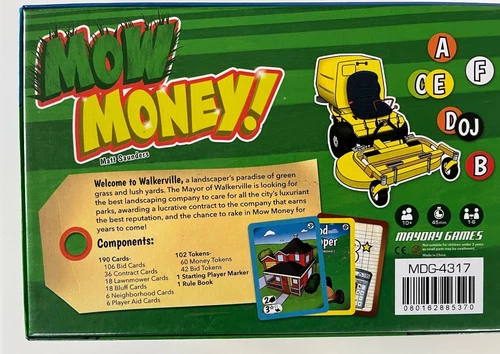 Juego de cartas Mow Money juego de mesa juego de corte de hierba - Imagen 3 de 3