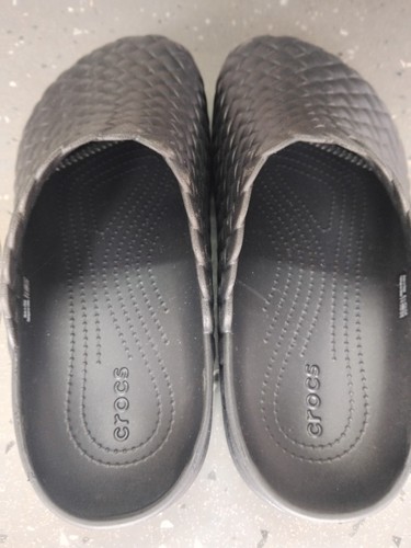 Crocs Crocband Clogs Strand Sandalen schwarz M8 W10 - Bild 3 von 4