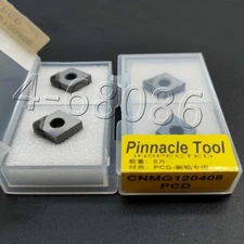 2pc CNMG120408 PCD / CNMG432 PCD Used for Aluminum Diamond (PCD) CarbideINSERT