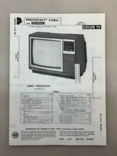 Sharp 13G45 Service Manual Sams Photofact Free Shipping