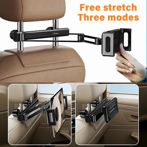 3 in1 Car Headrest Backseat Mount, 360° Rotating Adjustable Car Backseat Headres - Picture 4 of 8