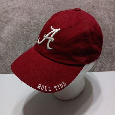 Alabama Crimson Tide Hat Cap Red White Strapback Captivating Headwear Cotton Dad