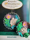 Hallmark Miniature 1994 Holiday Bunny In Pop Bottle Cap ~ Collector'S Club ~ New